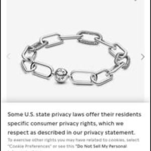 Pandora slender link bracelet sz 8.3